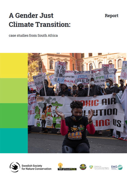 A Gender Just Climate Transition Report: Case Studies from South Africa