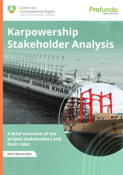 Karpowership Stakeholder Analysis
