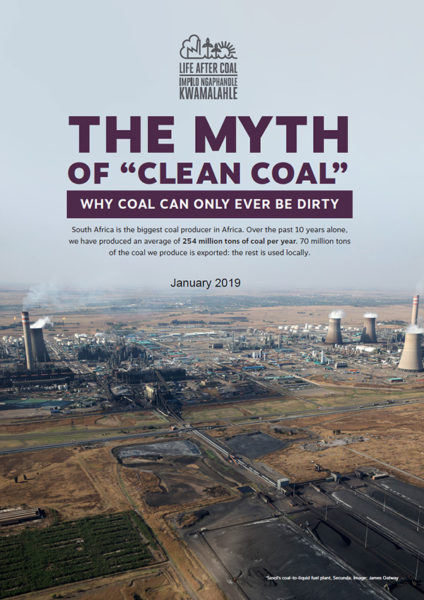 The Myth of “Clean Coal”: Why Coal Can Only Ever Be Dirty